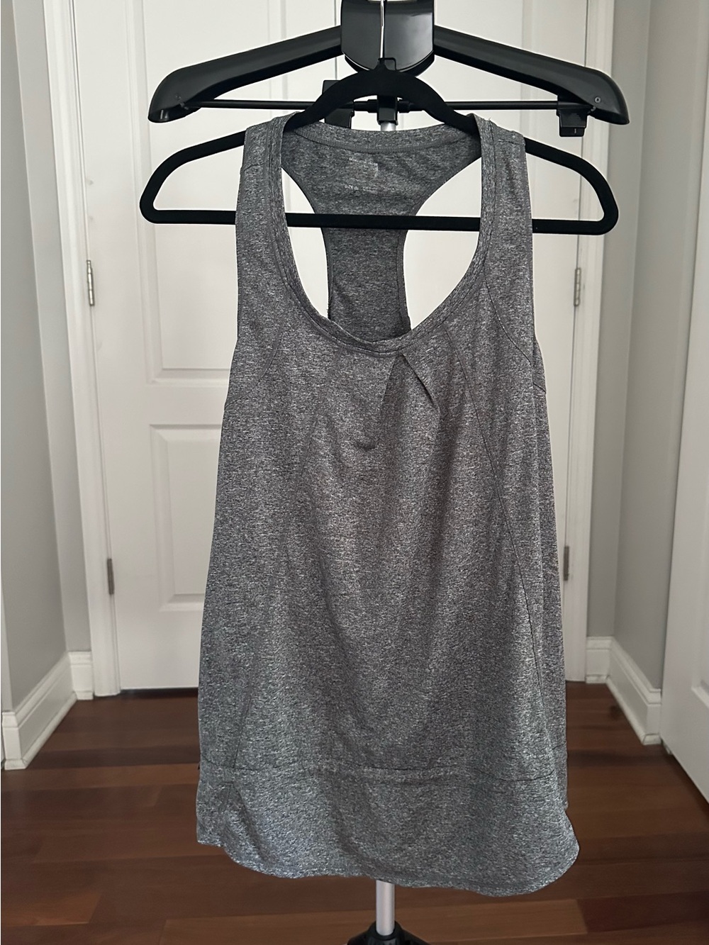 Weatherproof Gray Racerback Tank Top